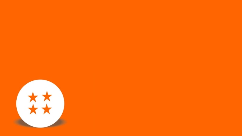 ball, orange, 1080P, dragon, z, dragon ball z, logo, background, white