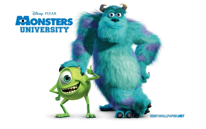 Monsters, University, Movie, 2013, 2K