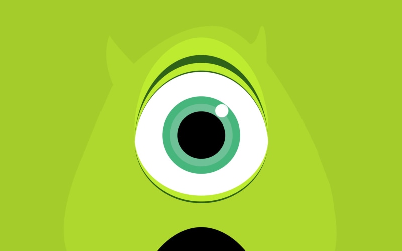 Mike Wazowski, Monsters University, 1080P, Movie