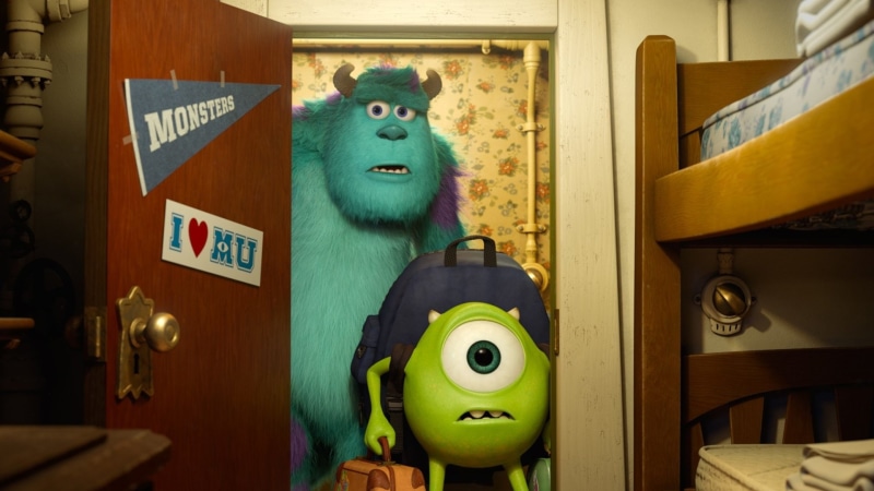 Movie, James P. Sullivan, 1080P, Monsters University, Mike Wazowski
