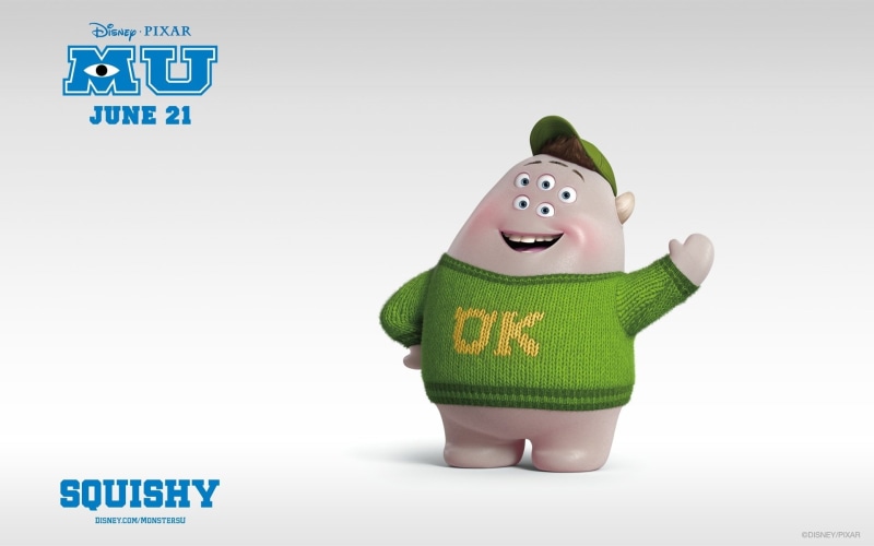 Monsters University, Movie, Squishy (Monsters University), 1080P