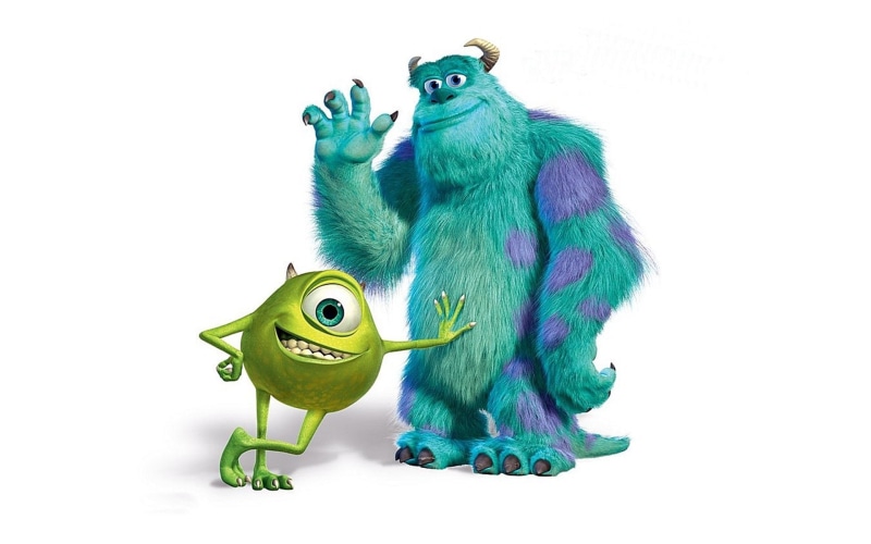 Mike Wazowski, Movie, 1080P, Monsters University, James P. Sullivan