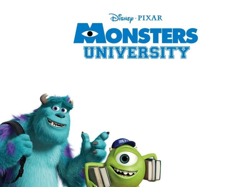 James P. Sullivan, Mike Wazowski, Movie, Monsters University, 720P