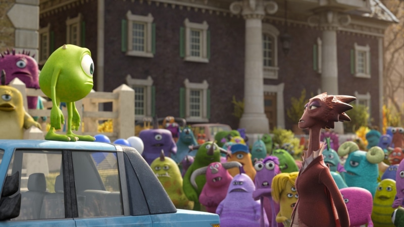 1080P, Monsters University, Dean Hardscrabble, Movie, Mike Wazowski