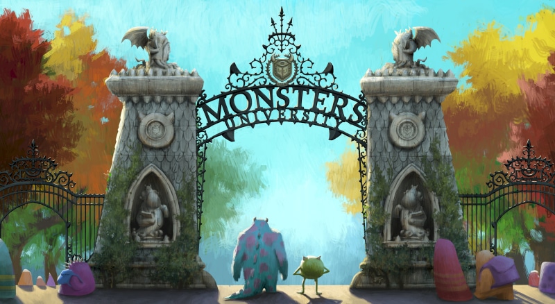 Movie, 4K, Mike Wazowski, Monsters University, James P. Sullivan