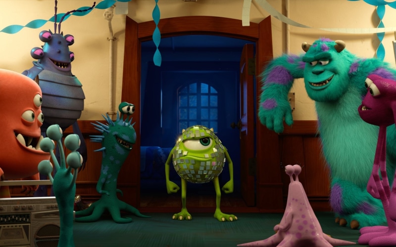 Movie, Monsters University, James P. Sullivan, Mike Wazowski, 1080P