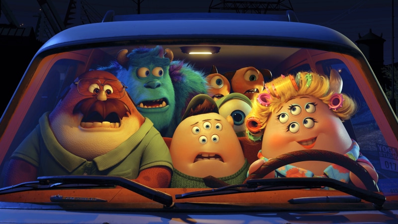 Sulley, James Sullivan, 4K, Monsters University