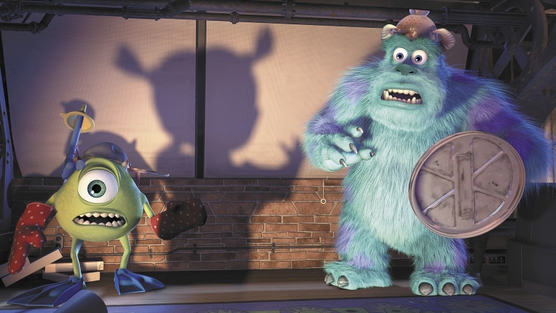 1080P, monsters inc