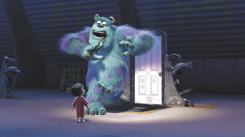 Boo, Monsters Inc, Pixar, 2K, Animation, Sulley