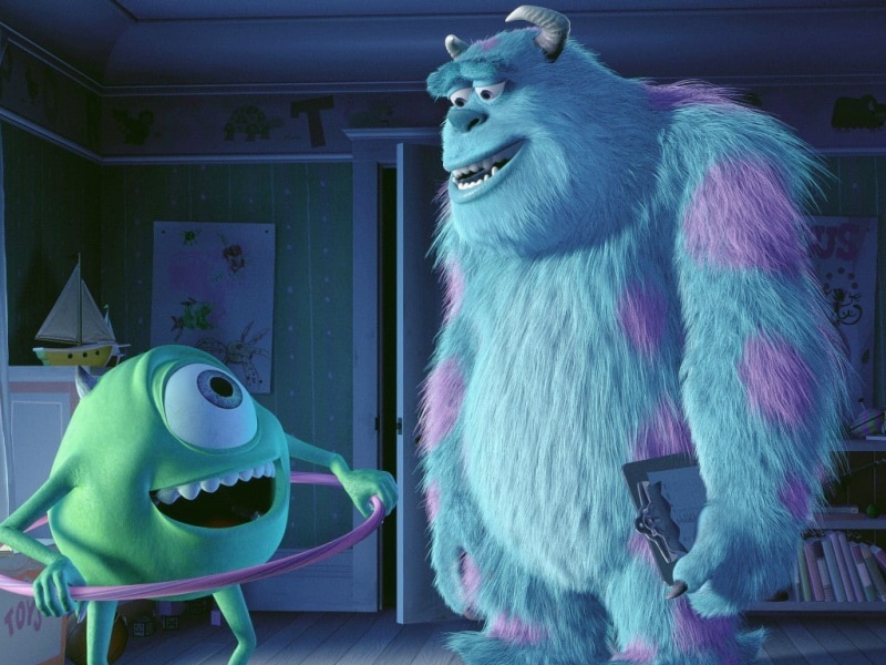 monster, comedy, art, s, disney, movies, Pixar, entertainment, family, monsters, inc, hd, 480P, animated