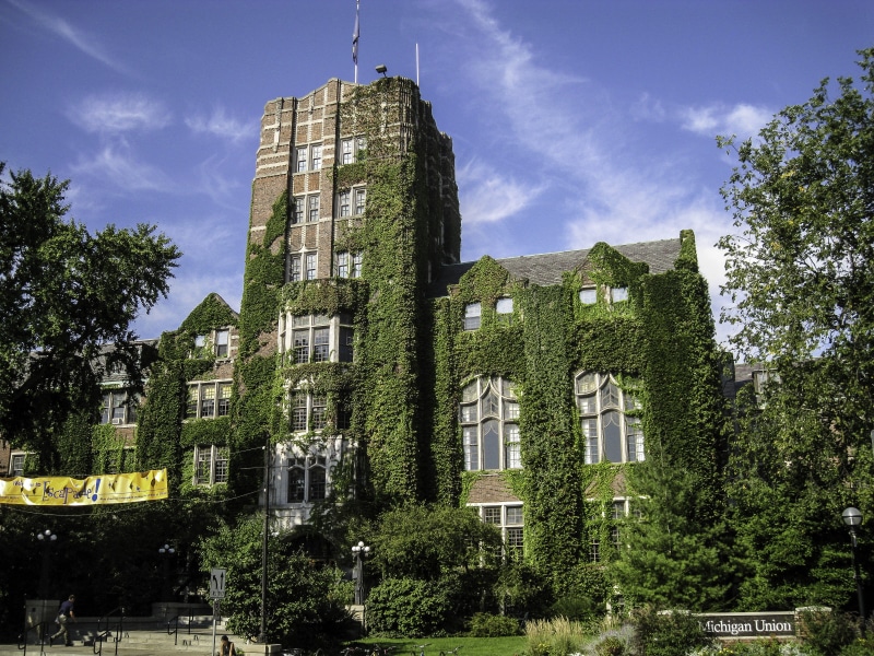 residential district, architecture And Buildings, college, old, United States, outdoors, education, union, building Exterior, Central Campus, cloud - sky
