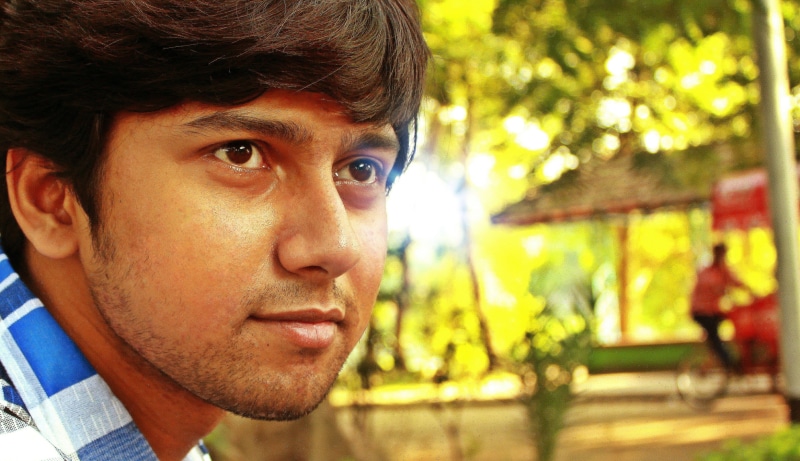 boy, portrait, garden, real people, headshot, young, happiness, face, adorable, teenager, summer, spring, blue, people, student, side view, sunlight, cute