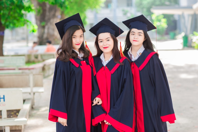 men, happy, graduate, friend, portrait, studying, fun, happiness, education, graduation gown, learning, teenagers, man, diploma, outdoors, women, youth