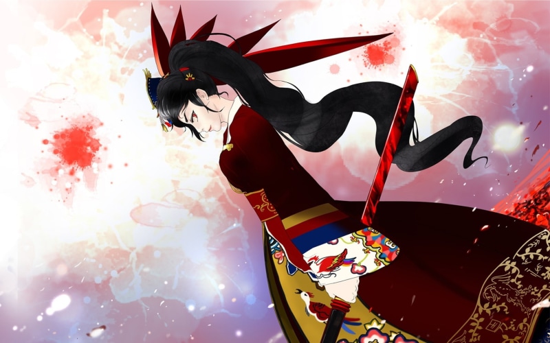 Girl, 720P, Tower of god, nature, fantasy, outdoors, day, Arms, human representation, celebration, event, Brunette, representation, mid-air, arts culture and entertainment