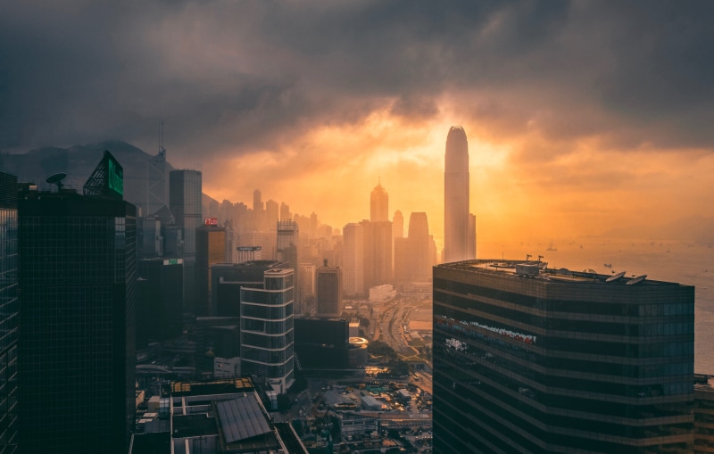 nature, urban Skyline, exist, silhouette, financial District, residential district, photo, sky, office Building, no people, famous Place, 5K, city Life