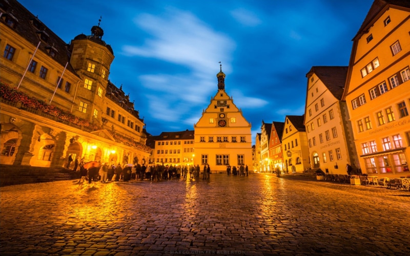 middle, 2K, germany, tauber, rothenburg, district, mittelfranken, town, region, ob, ansbach, bavaria, franconia, der