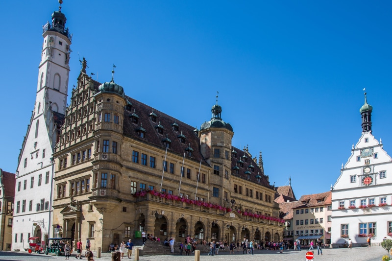 city, sky, 4K, travel, marketplace, real people, clear sky, blue, town, tourism, place of worship, travel destinations, tower, architecture, built structure