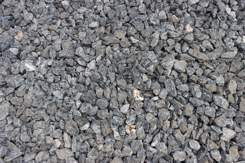 rock - object, gravel, pebbles, cobble, stone - object, full frame, 5K, crushed, ground, rough, outdoor, no people, grit, high angle view, granite, surface