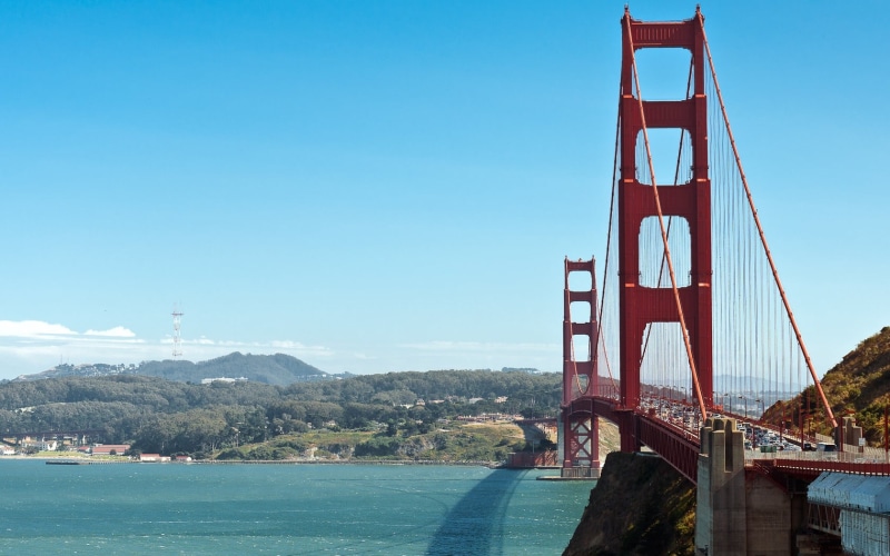 san Francisco County, outdoors, highway, water, san francisco, nature, architecture, urban Scene, famous Place, bay Of Water, golden Gate Bridge, cityscape