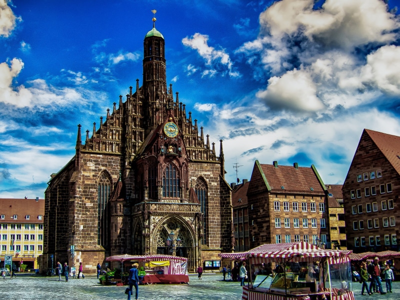 Nuremberg, area, Bayern, home, Germany, 1080P