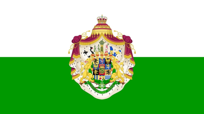 2K, flag, royal, Dresden, coat of arms, Germany, German Empire, Saxony