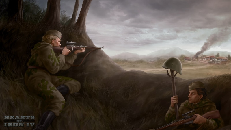 girls with guns, Marksman, Hearts of Iron, Hearts of Iron 3, red army, hearts of iron 4, 1080P, World War II