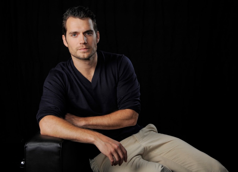pose, look, sitting, Henry Cavill, actor, 1080P