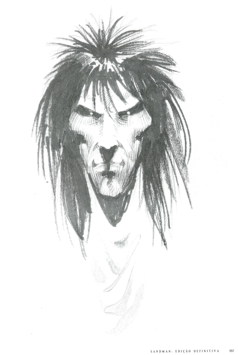 Morpheus, 1080P, drawing, Neil Gaiman, Dream (character), Sandman