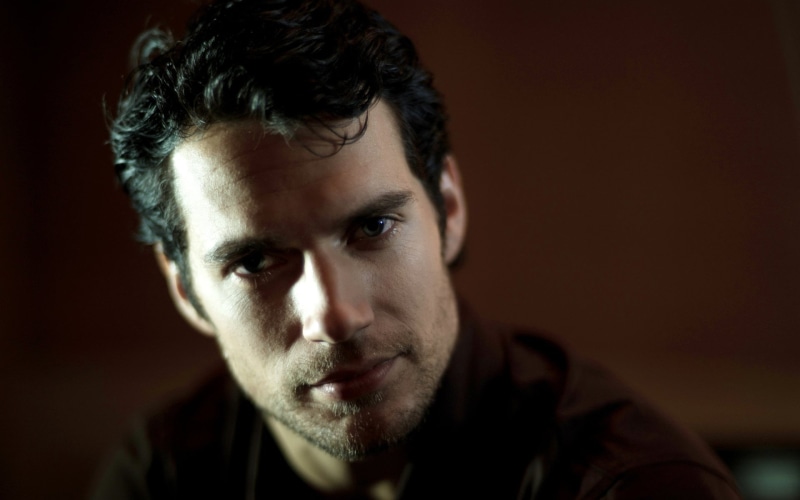 Actor, close-up, indoors, one person, studio shot, human face, adult, headshot, mid adult, facial hair, hairstyle, serious, Henry Cavill, emotion, British