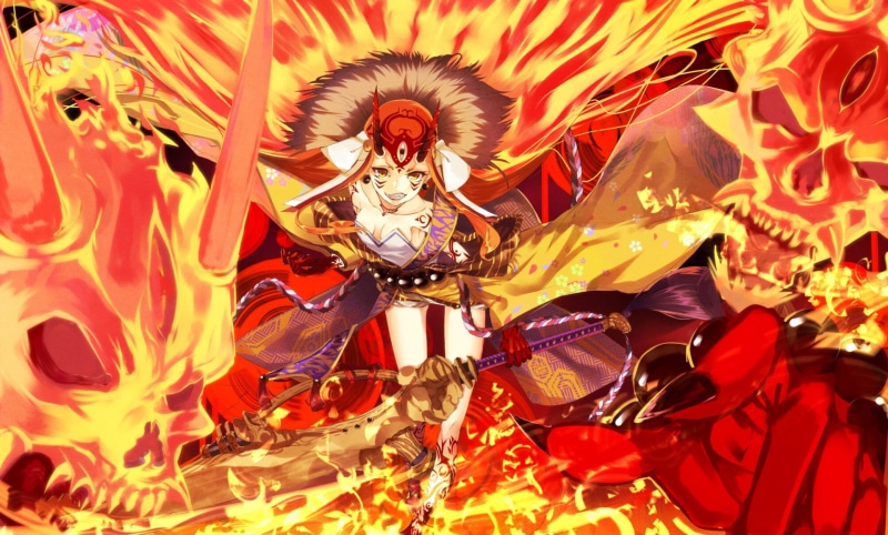 human representation, festival, art and craft, 1080P, carnival - celebration event, creativity, male likeness, carnival, sculpture, indoors, Ibaraki Douji