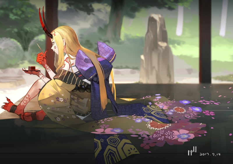 Fate/Grand Order, 1080P, Fate Series, Ibaraki Douji