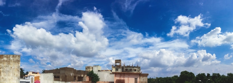 building, forest, city, life, nature, cloud - sky, clouds, green, history, calm, karachi, house, cloudscape, built structure, cityscape, landscape, day