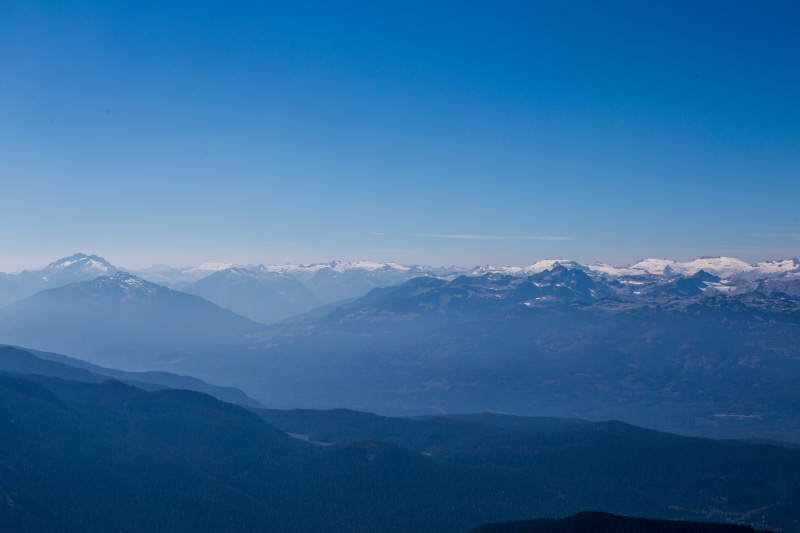 canada, hike, trees, air, winter, outdoors, idyllic, snow, no people, trek, scenics - nature, majestic, tranquil scene, whistler, non-urban scene, blue