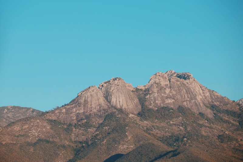 rock, mountain range, tranquility, eroded, nature, bluesky, idyllic, outdoors, day, landscape, nuevo laredo, blue, arid climate, travel destinations, mountain peak