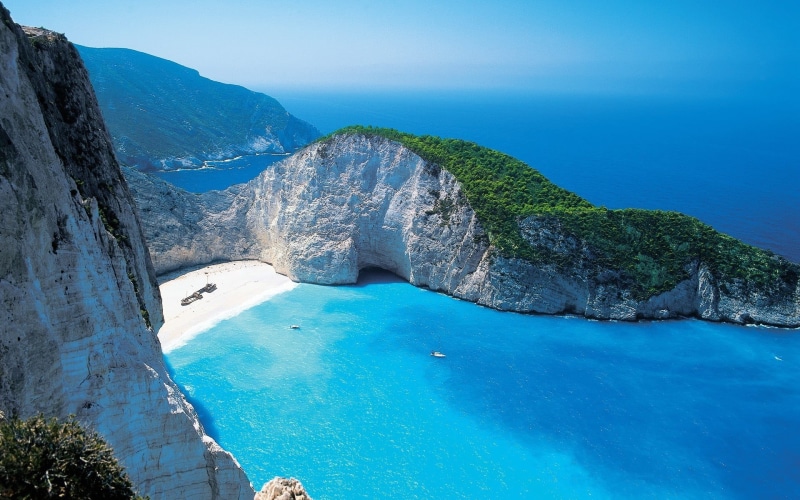 outdoors, tourist Resort, lagoon, sea, greece, nautical Vessel, vacations, cliff, ionian Sea, turquoise Colored, scenics, cultures, smugglers Wreck, water