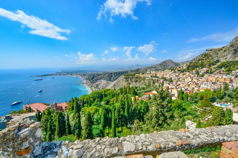 sea, vacations, outdoor, water, aerial, horizon over water, mediterranean Sea, nature, vacation, built structure, scenics, town, famous Place, europe, trees