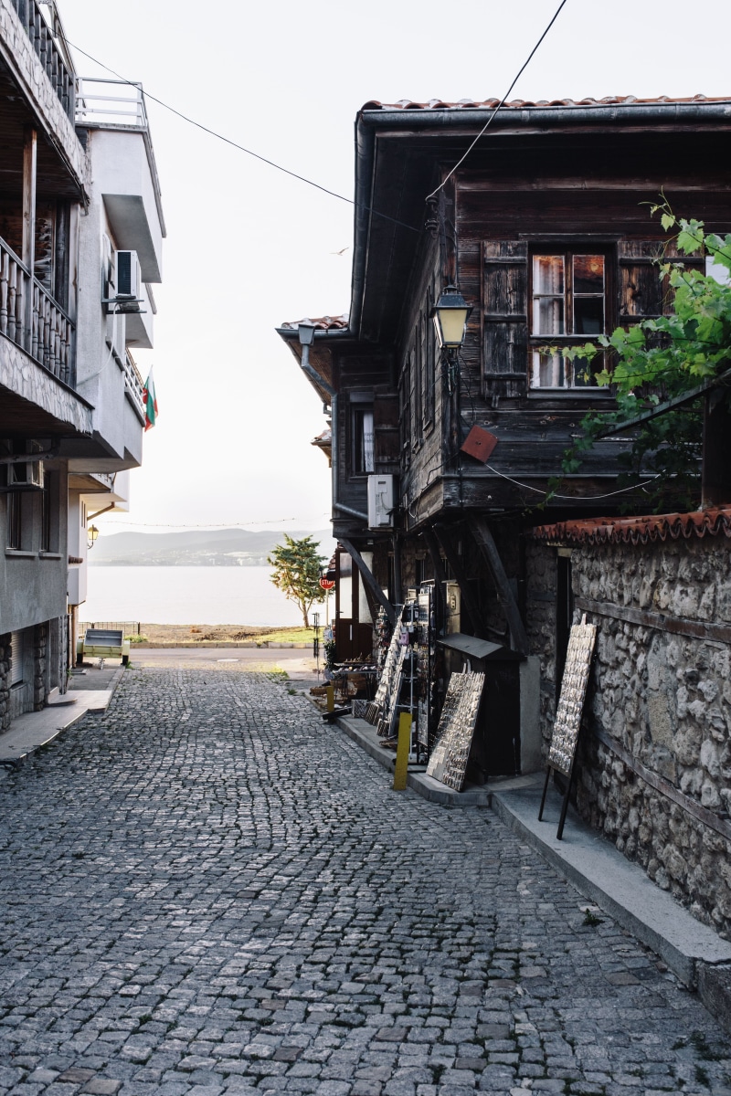 houses, architecture, Europe, history, town, built Structure, 5K, balkan, street, paving stone, direction, building Exterior, outdoors, residential district