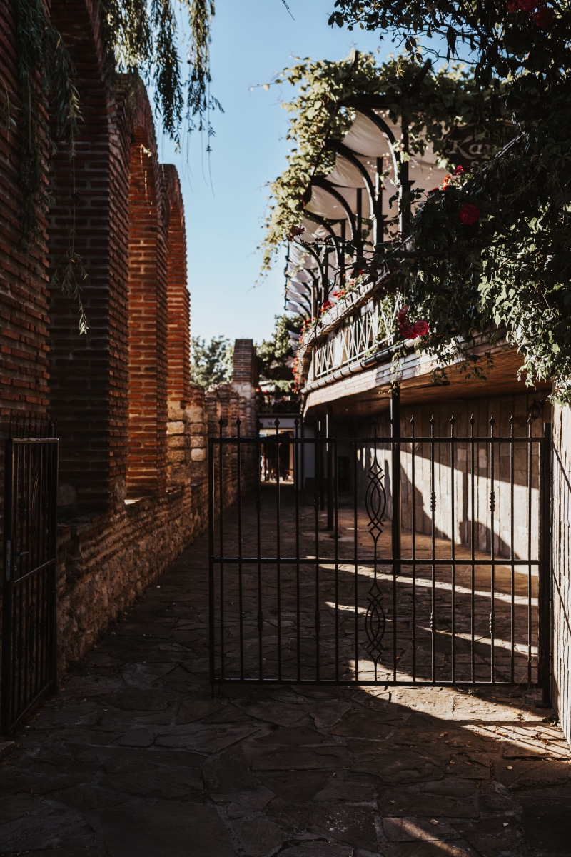 building Exterior, street, no people, growth, historic, Building, trip, nature, travel, residential district, tree, wall, day, 5K, Nessebar, sky, plant