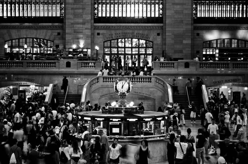 transport, travel, landmark, york, tourism, famous, old, manhattan, large group of people, transportation, real people, arch, america, central, city life