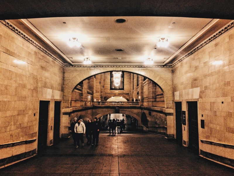 people, the way forward, subway, rear view, transportation, built structure, ceiling, new york city, underpass, trabel, indoors, walking, flooring, nyc