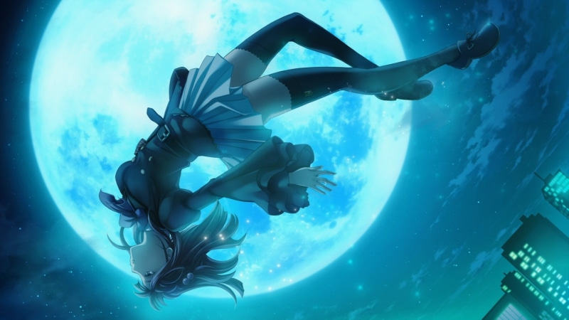 water, leisure activity, undersea, Moon, cloud - sky, full length, underwater, turquoise colored, 2K, blue, day, one person, nature, lolita fashion, real people