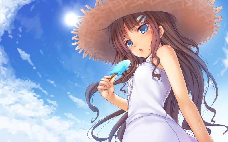anime, 1080P, lolita fashion