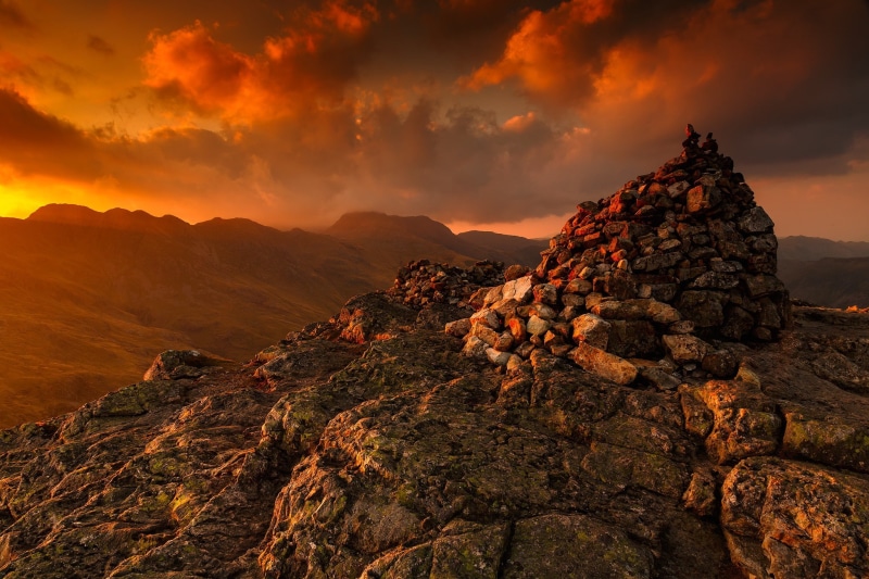1080P, stones, rock, Anima: Gate of Memories, clouds, mountains, sunlight, landscape, nature