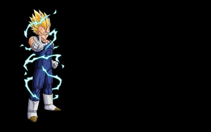 background, black, vegeta, anime, hd, majin, dragon, z, 1080P, art, x, dragonball, ball