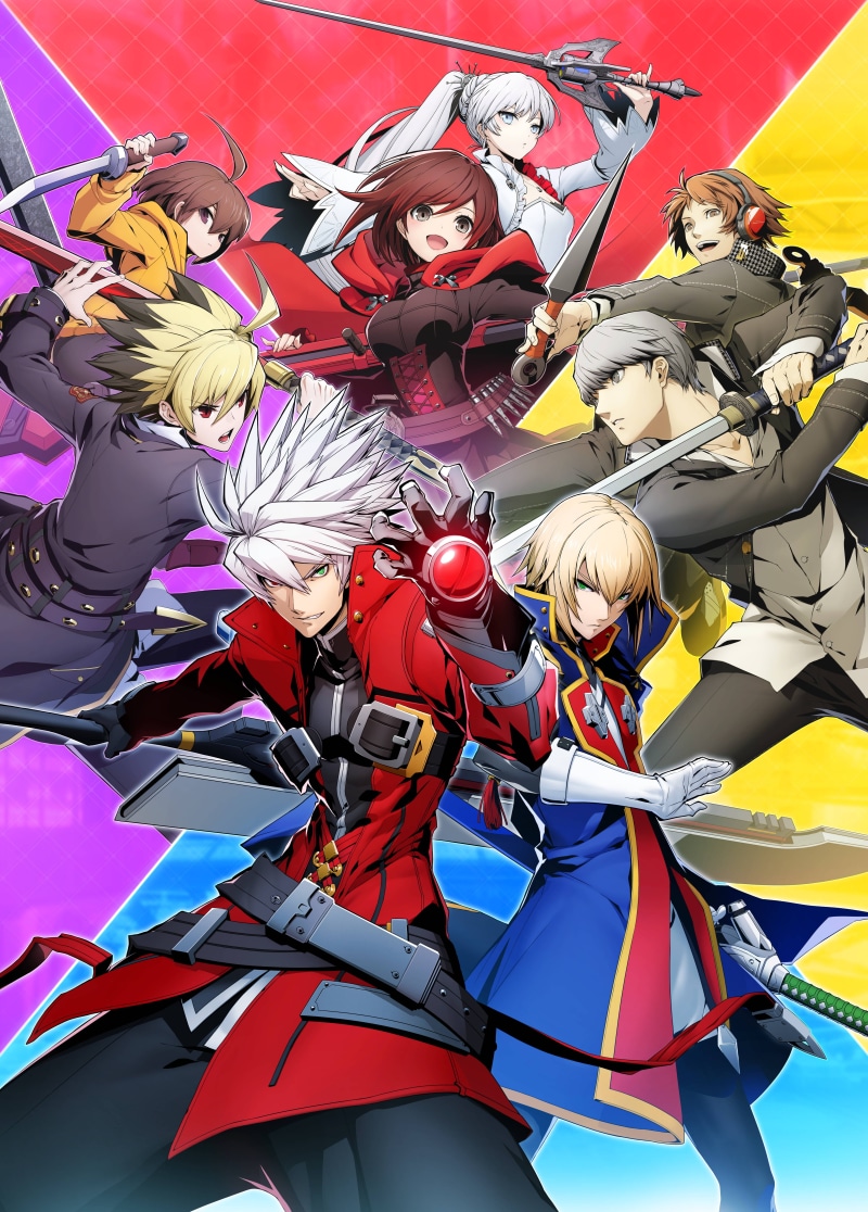 emotion, arms raised, limb, child, females, sport, group of people, portrait, men, BlazBlus: Cross Tag Battle, young adult, Persona 4, Blazblue, motion