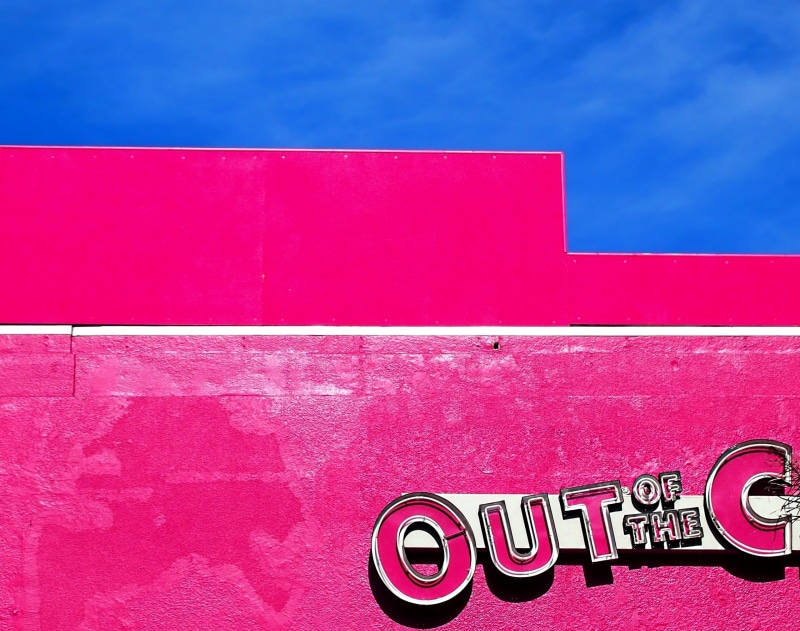 outdoors, sky, polk, Urban, built structure, Artistic, Square, 2K, western script, low angle view, text, information sign, sign, outofthecloset, non-western script