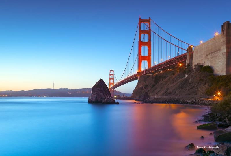 Golden Gate Bridge, sea, long  exposure, San Francisco, famous Place, golden, bay Of Water, architecture, san, gate, san Francisco County, francisco, Stillness