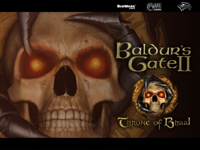 close-up, Baldurs Gate II, portrait, Baldurs Gate, skull, 720P, people, body part, skeleton, human bone, communication, front view, indoors, representation