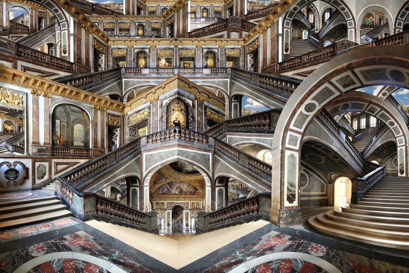 1080P, Stairs, Palaces, Palace Of Versailles, Architecture