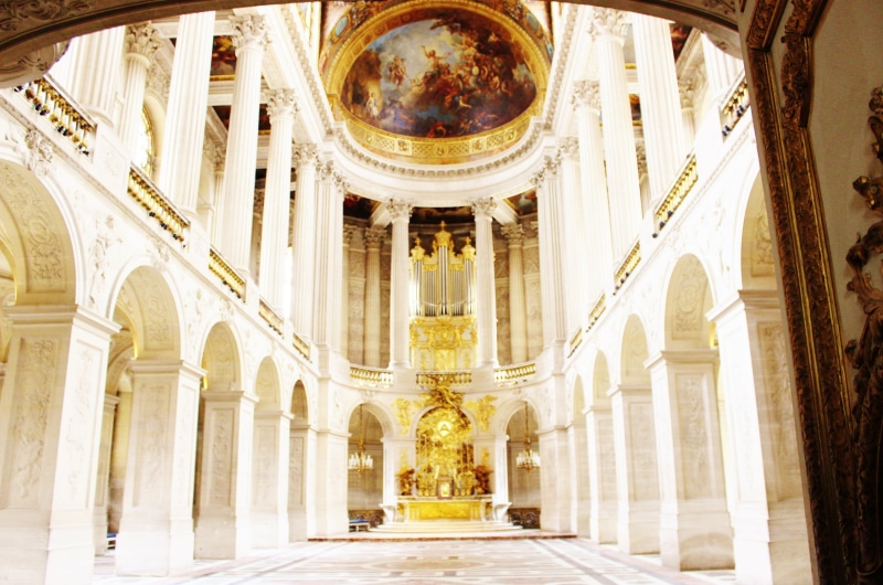 built structure, place of worship, no people, marie antionette, religion, architecture, ornate, historic, historical, altar, old, history, travel, arch